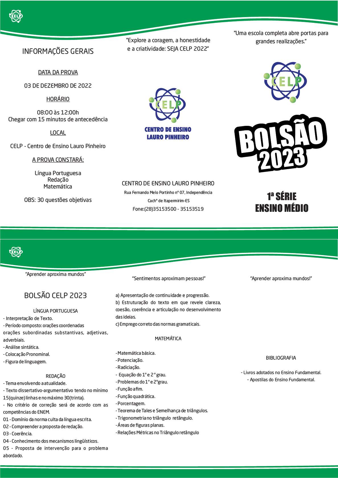 bolsas 2023