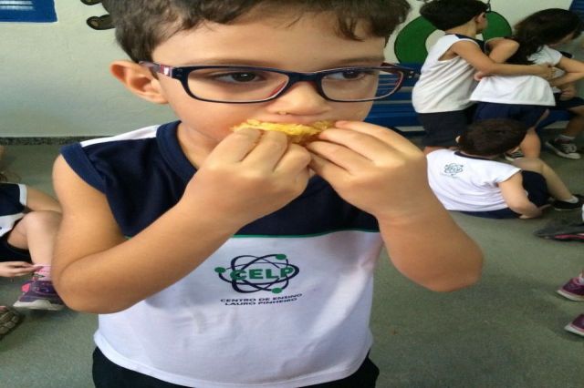 Hora da fruta na Educação Infantil