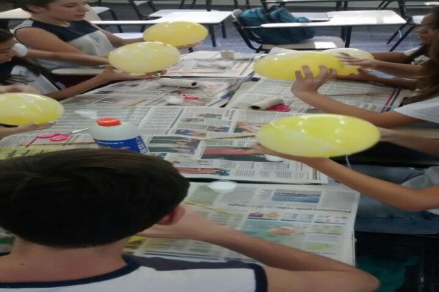Produção de Artesanatos com o 9º ano
