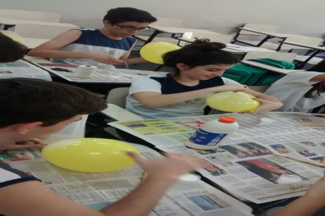 Produção de Artesanatos com o 9º ano