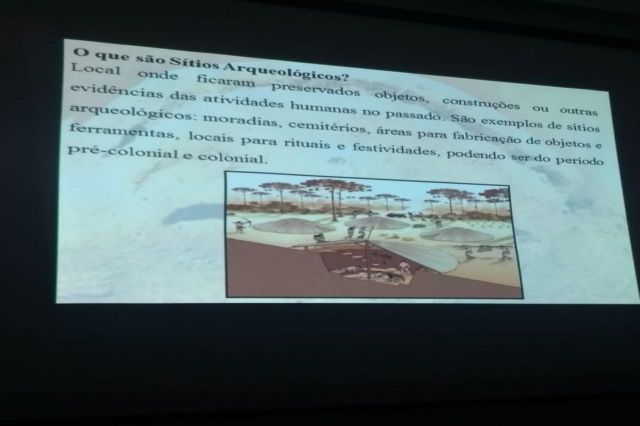 Palestra de Arqueologia 3ª Série Ensino Médio