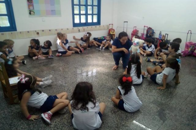 Aula de LIV (laboratório Inteligência de vida)