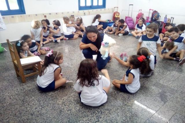 Aula de LIV (laboratório Inteligência de vida)