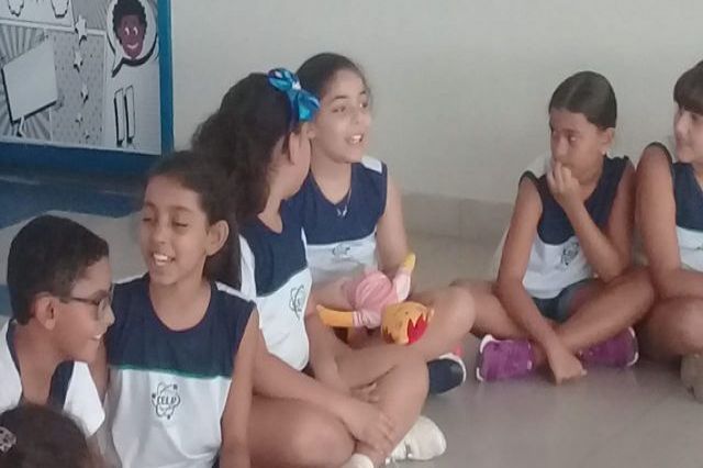 Aula de LIV (laboratório Inteligência de vida)