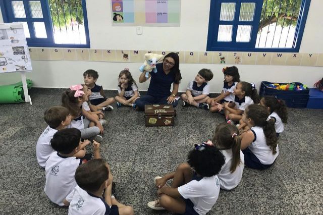 Aula de LIV (laboratório Inteligência de vida)