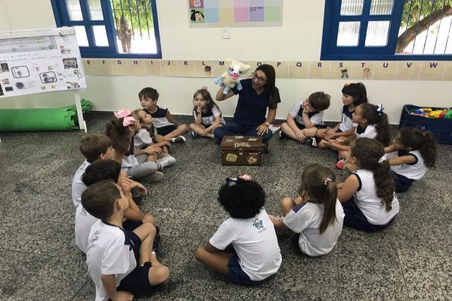 Aula de LIV (laboratório Inteligência de vida)