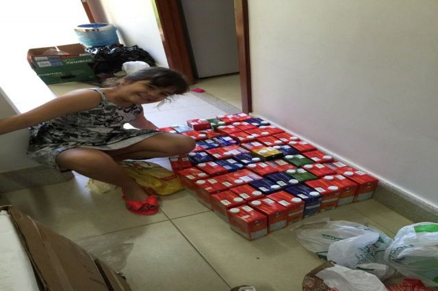 Campanha de arrecadação de alimentos