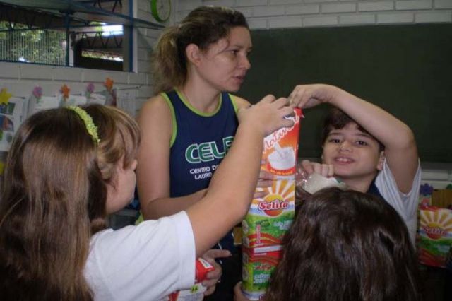 Reciclagem da Caixa de Leite
